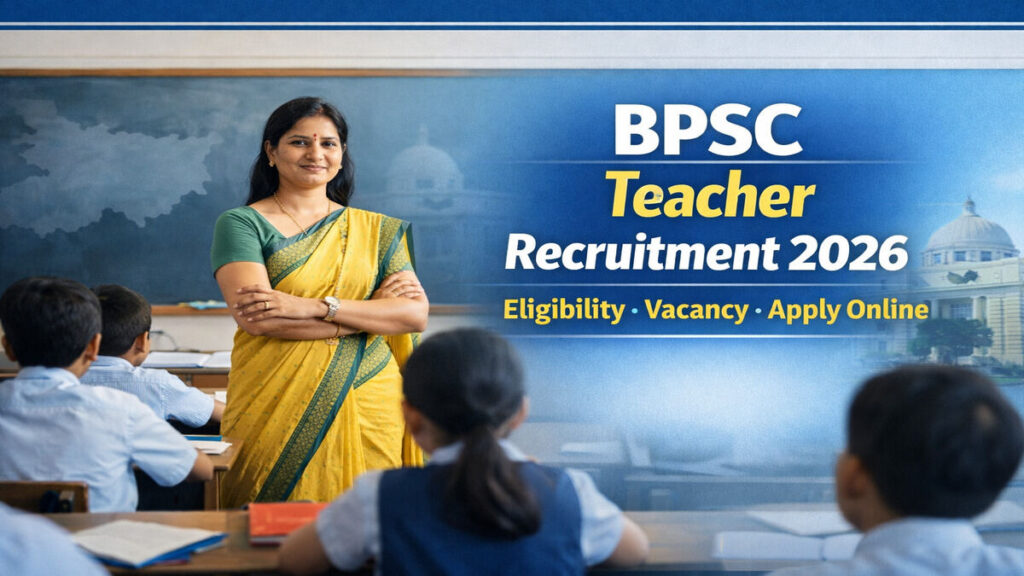BPSC School Teacher TRE 4.0 Recruitment 2026