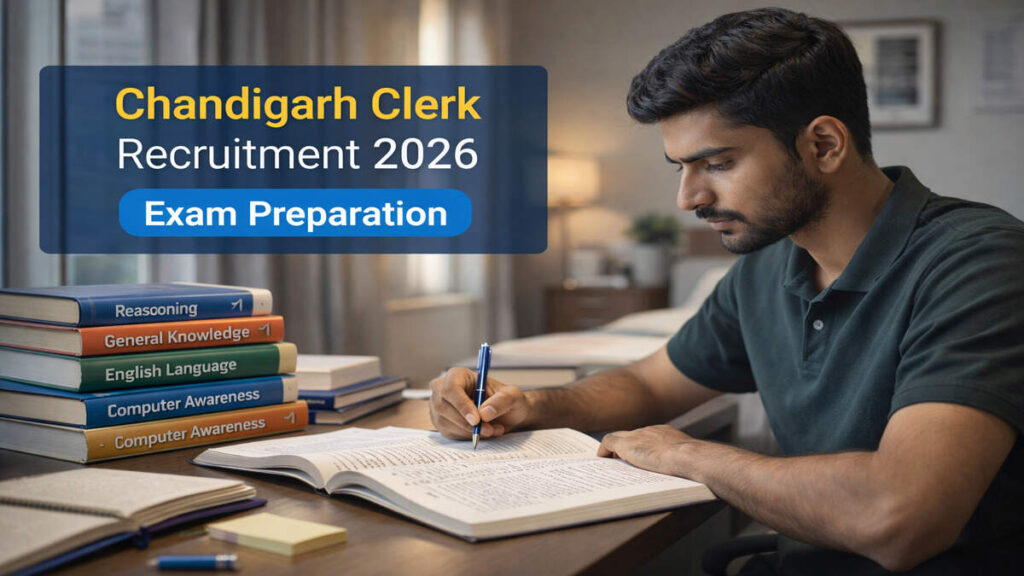 Chandigarh Clerk Recruitment 2026