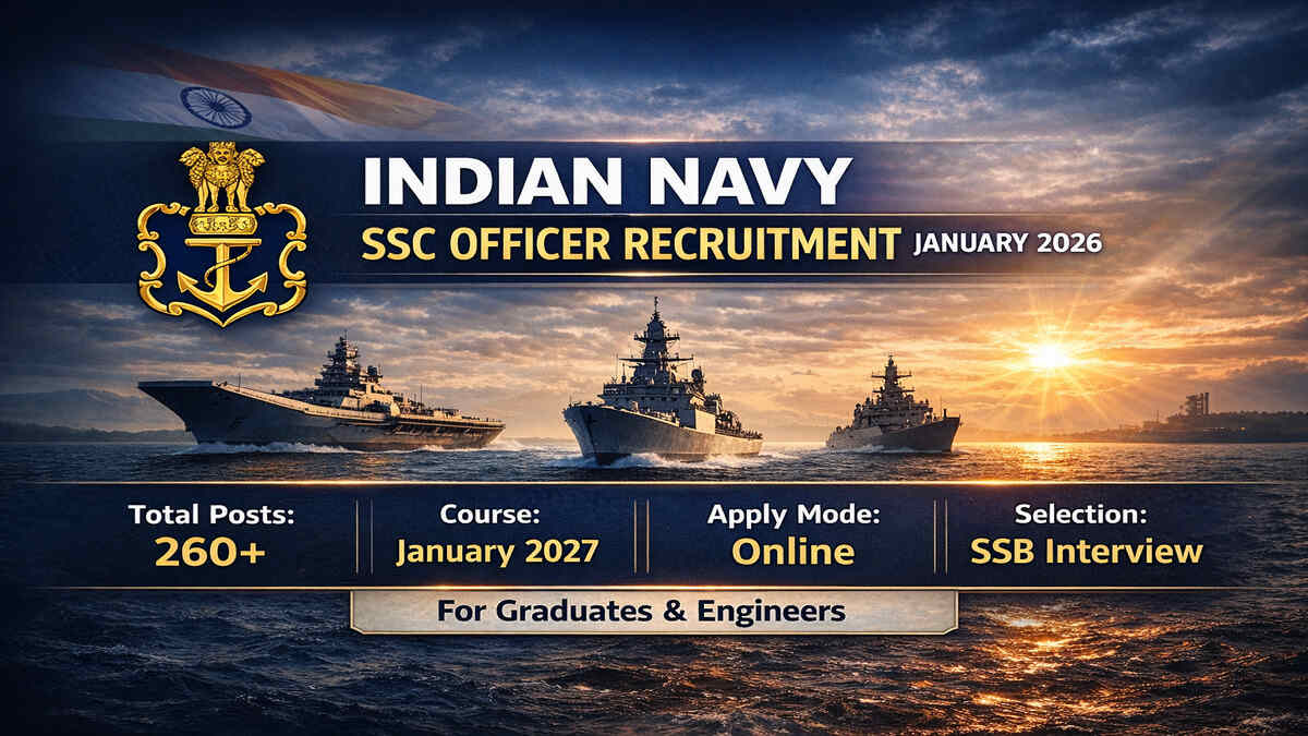 Indian Navy SSC Officer Recruitment 2026