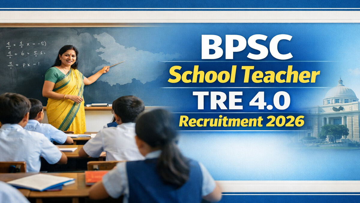 BPSC School Teacher TRE 4.0 Recruitment 2026