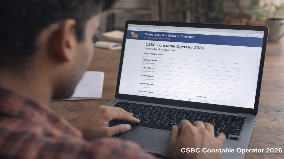 CSBC Constable Operator Vacancy 2026