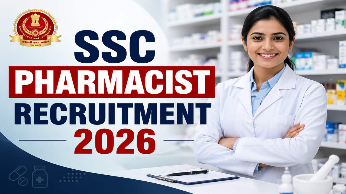 SSC Pharmacist Recruitment 2026